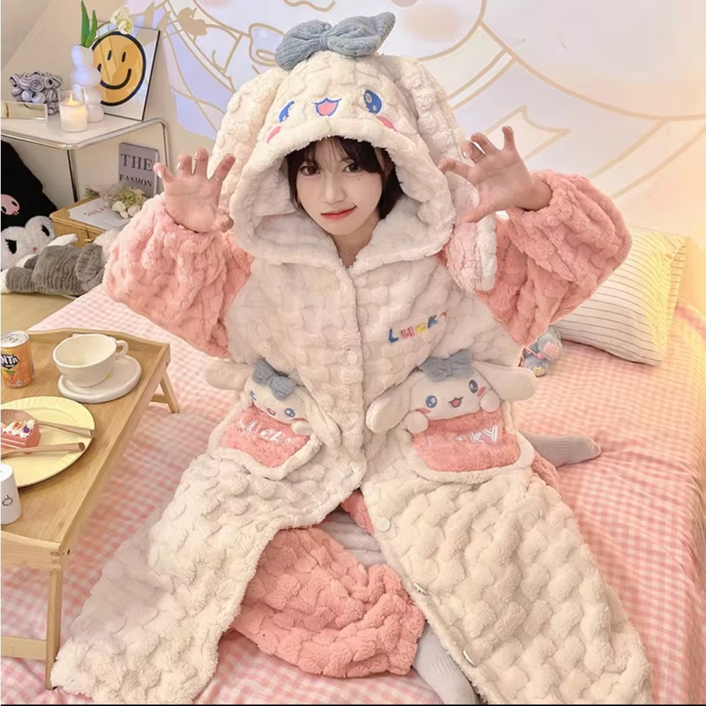 Cinamaroll Pink and White Pajamas